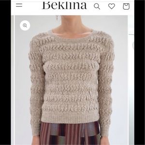 Beklina Sofa Sweater in Oat Wool L/XL